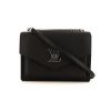 Louis Vuitton MyLockme BB shoulder bag in black grained leather - 360 thumbnail