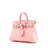 Hermes Birkin 25 cm handbag in Sakura pink Swift leather - 00pp thumbnail