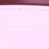 Bolso de mano Hermes Birkin 25 cm en cuero swift rosa - Detail D3 thumbnail