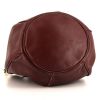 Cartier shoulder bag in burgundy leather - Detail D4 thumbnail