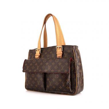 Bolso Cabás Louis Vuitton Multipli Cité en lona Monogram marrón y cuero natural