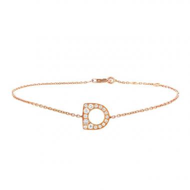 Fred Success bracelet in pink gold and diamonds