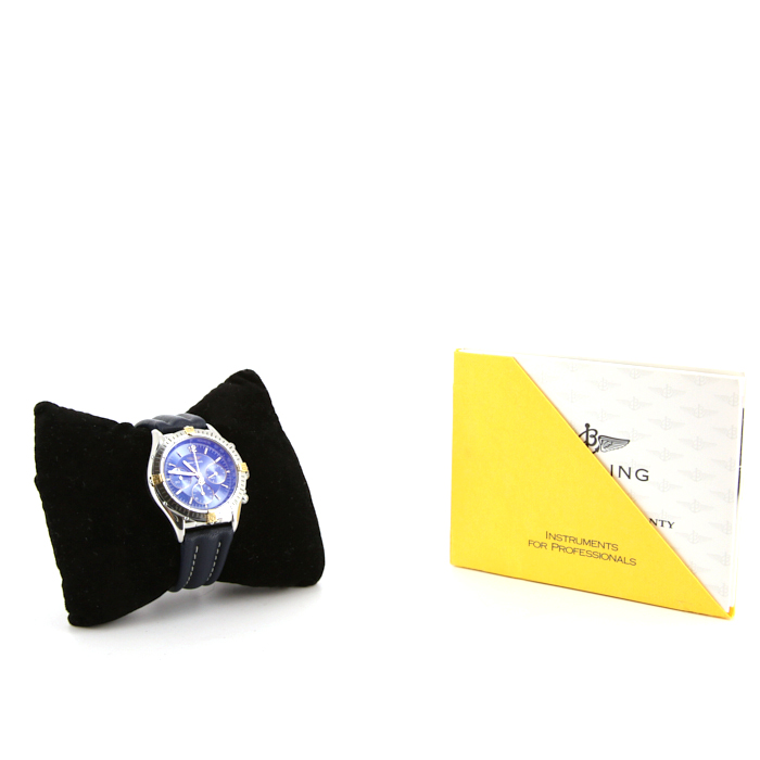 Orologio Breitling Chrono Cockpit in acciaio Ref :  B30011 Circa  1995