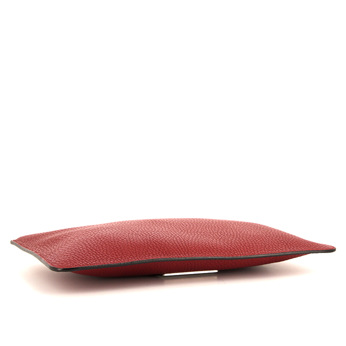 Pochette Fendi Bag Bugs en cuir rouge - Detail D4