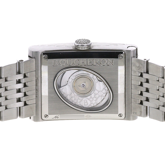 Boucheron Reflet-Xl watch in stainless steel Circa 2000 - Detail D1