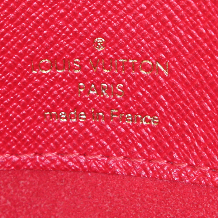 Bolso bandolera Louis Vuitton Musette en lona a cuadros revestida marrón y cuero marrón - Detail D3