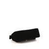 Bolso bandolera Chanel Vintage en terciopelo acolchado negro - Detail D4 thumbnail