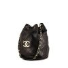 Borsa Chanel Vintage in pelle trapuntata nera - 00pp thumbnail