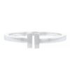 Bracciale a cerchio apribile Tiffany & Co Square in argento - 00pp thumbnail