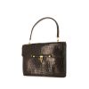 Hermès Palonnier handbag in brown crocodile - 00pp thumbnail