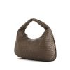 Bottega Veneta Veneta handbag in taupe intrecciato leather - 00pp thumbnail