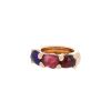 Pomellato Sassi ring in pink gold and colored stones - 00pp thumbnail