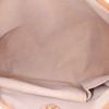 Shopping bag Louis Vuitton Galliera modello medio in tela monogram marrone e pelle naturale - Detail D2 thumbnail