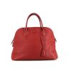 Hermès Bolide 35 cm handbag in red leather taurillon clémence - 360 thumbnail