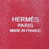 Sac à main Hermès Bolide 35 cm en cuir taurillon clémence rouge - Detail D4 thumbnail