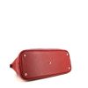 Bolso de mano Hermès Bolide 35 cm en cuero taurillon clémence rojo - Detail D5 thumbnail