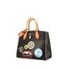 Louis Vuitton City Steamer medium model handbag in black leather - 00pp thumbnail
