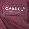 Borsa a tracolla Chanel Boy in pelle trapuntata nera e grigia - Detail D4 thumbnail