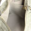 Sac à main Louis Vuitton en toile denim monogrammée grise et cuir gris - Detail D2 thumbnail