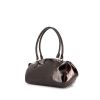 Louis Vuitton Sheerwood handbag in purple monogram patent leather - 00pp thumbnail