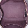 Borsa Louis Vuitton Sheerwood in pelle verniciata monogram color prugna - Detail D2 thumbnail
