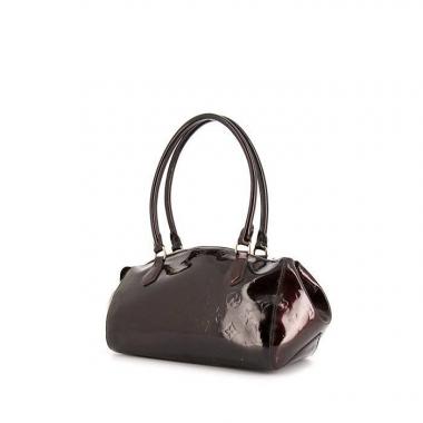 Bolso de mano Louis Vuitton Sheerwood en charol Monogram morado