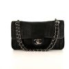 Bolso de mano Chanel Timeless en cuero negro - 360 thumbnail