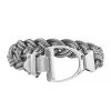 Hermès Etrier bracelet in silver - 00pp thumbnail