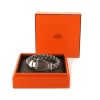 Hermès Etrier bracelet in silver - Detail D2 thumbnail
