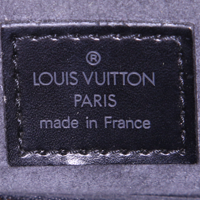 Borsa Louis Vuitton Pont Neuf in pelle Epi nera - Detail D3
