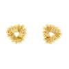 Vintage 1950's earrings in yellow gold - 00pp thumbnail