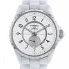 Chanel J12 watch in white ceramic - 00pp thumbnail