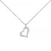 Piaget Coeur necklace in white gold and diamonds - 00pp thumbnail