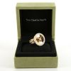 Van Cleef & Arpels Boutonnière ring in yellow gold and diamonds - Detail D2 thumbnail