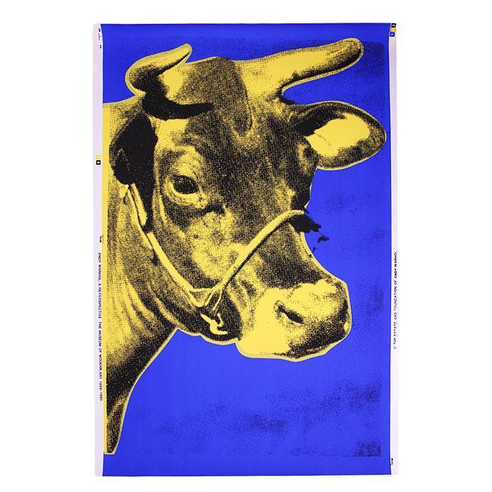 90s Andy Warhol Cow Wallpaper Shirt