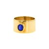 Chaumet 1970's ring in yellow gold and sapphire - 00pp thumbnail