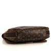 Bolso bandolera Louis Vuitton Messenger en lona Monogram marrón y cuero natural - Detail D4 thumbnail