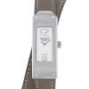 Reloj Hermes Kelly 2 wristwatch de acero Ref :  KT1.210 Circa  2000 - 00pp thumbnail
