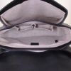 Gucci Interlocking G handbag in black grained leather - Detail D3 thumbnail