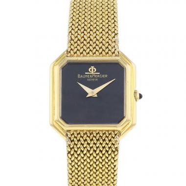 Montre Baume & Mercier Vintage en or jaune Vers  1970