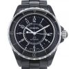 Chanel J12 watch in black ceramic Circa  2010 - 00pp thumbnail