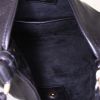 Bolso de mano Saint Laurent Saint-Tropez en cuero negro - Detail D2 thumbnail