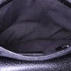 Bolsito-cinturón Gucci en lona Monogram negra y cuero negro - Detail D2 thumbnail