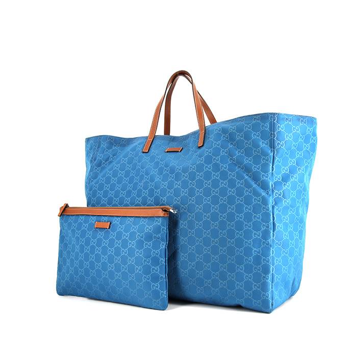 Gucci GG Monogram Shopper Bag Brown