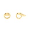 Hermès pair of cufflinks in yellow gold - 00pp thumbnail