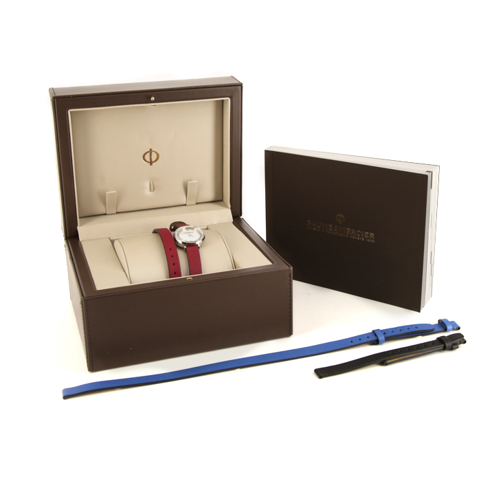 Montre Baume & Mercier Promesse en acier Ref :  65811 Vers  2016