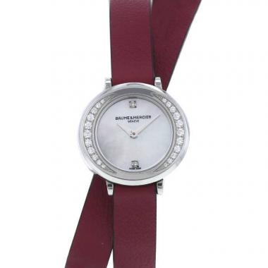 Reloj Baume & Mercier Promesse de acero Ref :  65811 Circa  2016