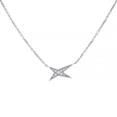 Collana Mauboussin Valentine For You in oro bianco e diamanti