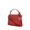 Valentino Garavani My Rockstud handbag in red leather - 00pp thumbnail