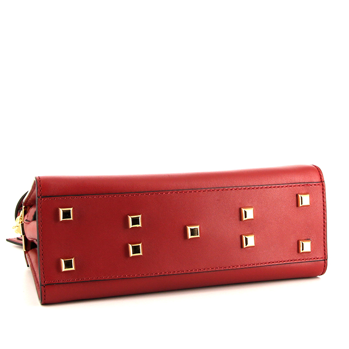 Borsa Valentino Garavani My Rockstud in pelle rossa - Detail D5